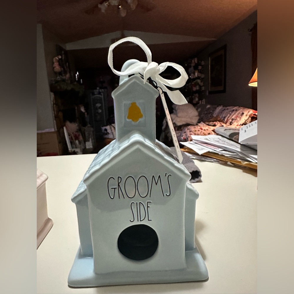 New Rae Dunn wedding Church Grooms side matching to the Bride’s Side